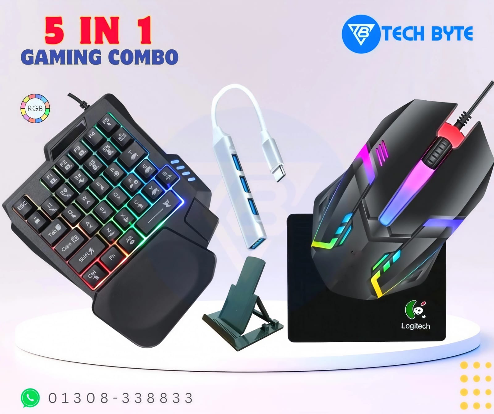 5 in 1 usb combo